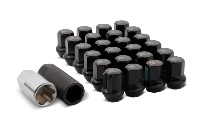 GR LUG NUTS 17HEX Taper W/Lock (24Pcs/set)